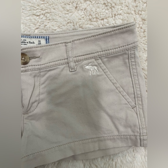 Abercrombie & Fitch Khaki Shirt SZ 00 - Picture 3 of 7